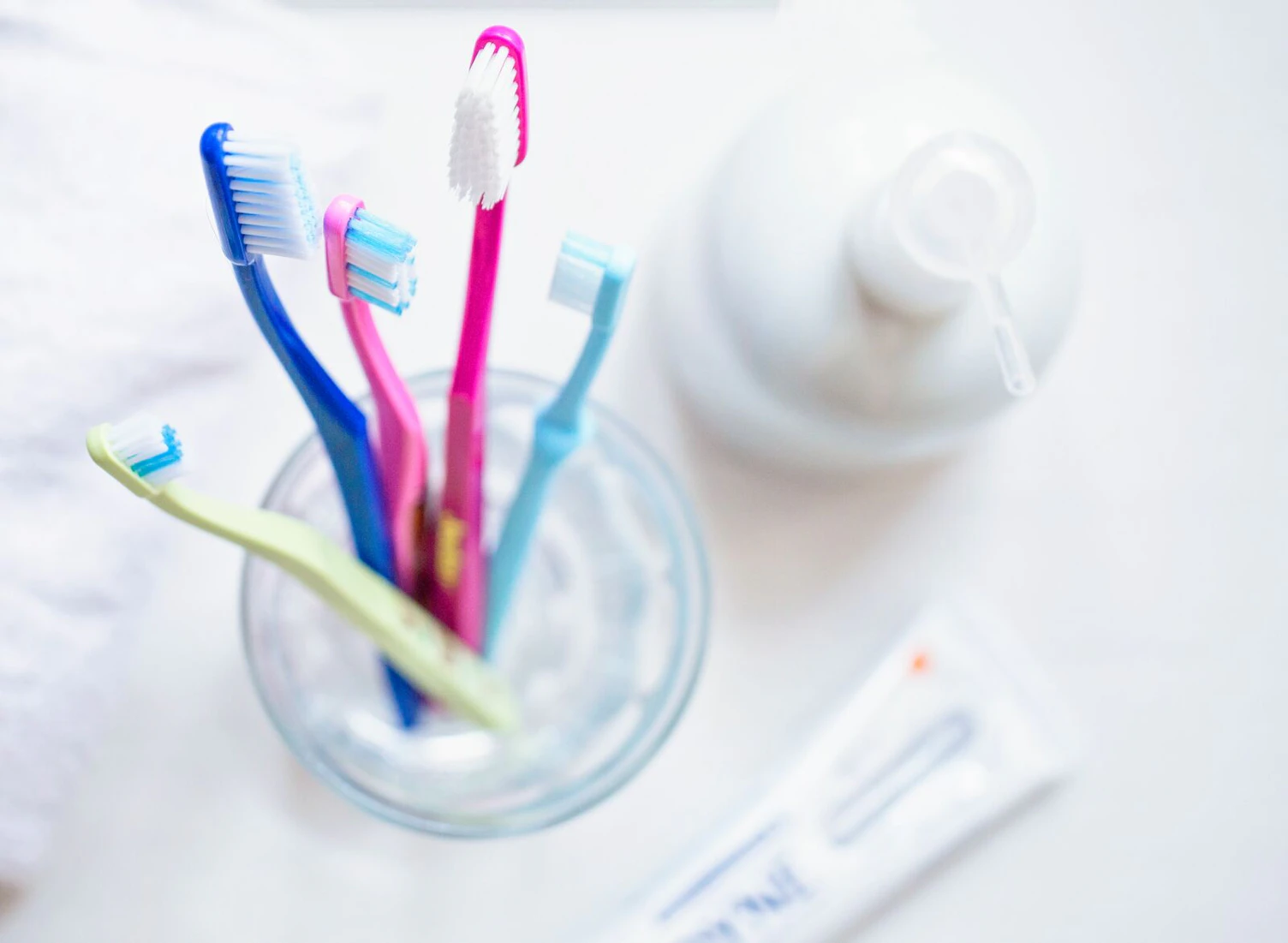 Various Size and Colour Toothbrushes