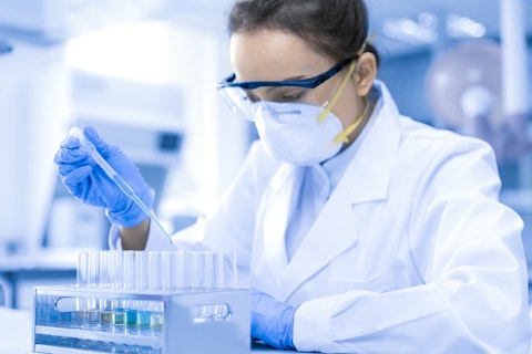 Young Female Scientist Working in the CDC Laboratory