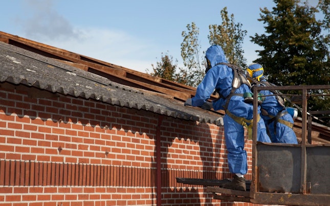 Asbestos Removal in Progress