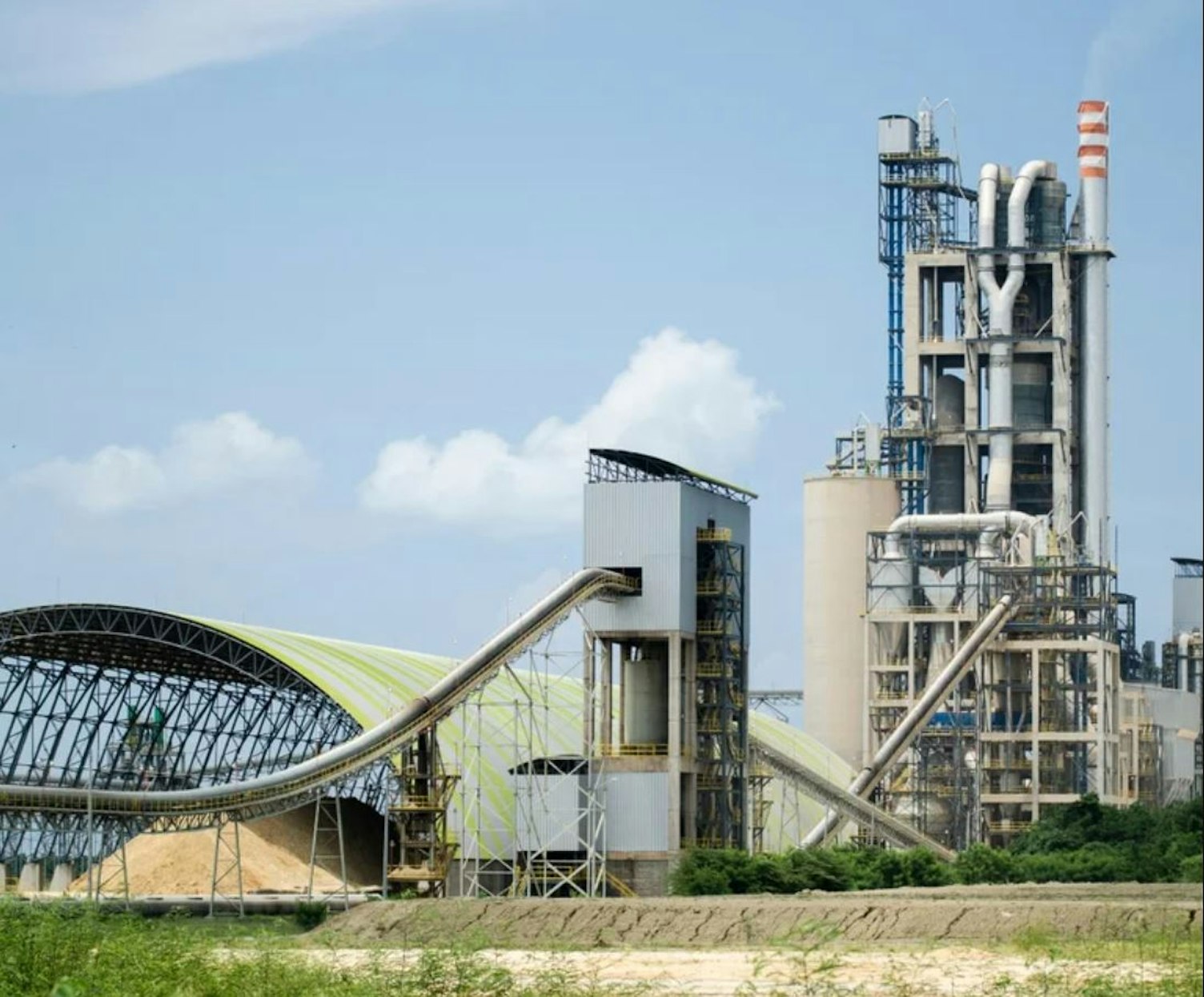 Planta de producción de cemento