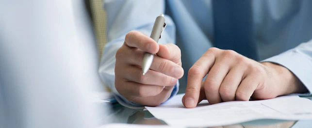 Close up on Hand Writing on a Form