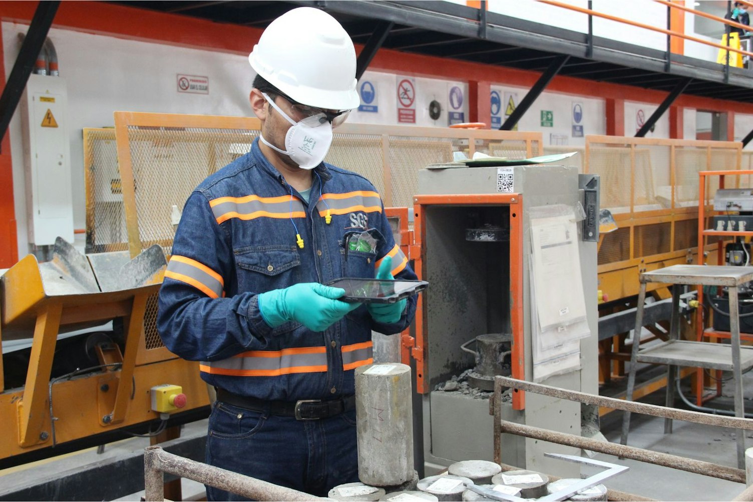 Pruebas de hormigón