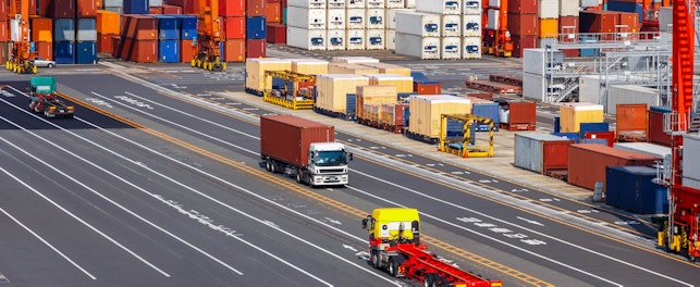 Container Stack Yard