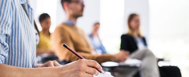 Group of People Having Training in a Class