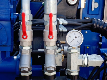 Hydraulic System Pressure Gauge