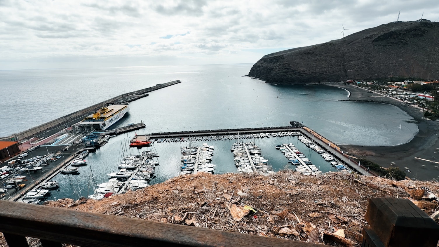 La Gomera Port Coastal Area