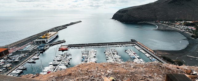 La Gomera Port Coastal Area