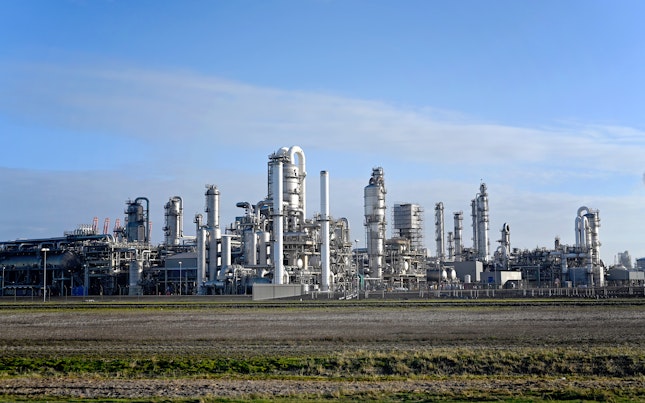 Oil and Gas Plant in Spijkenisse, Holland