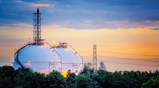 Oil and Gas Refinery Plant