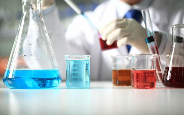 Scientist Working in Laboratory