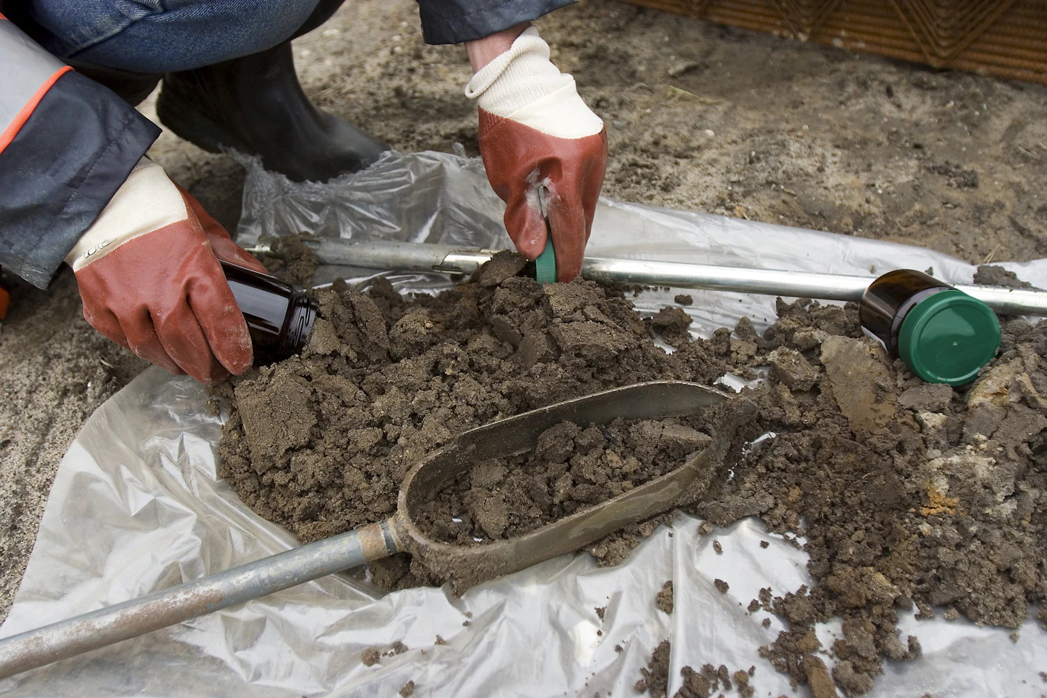 SGS Field Technicians Collecting Soil Samples Clip 2
