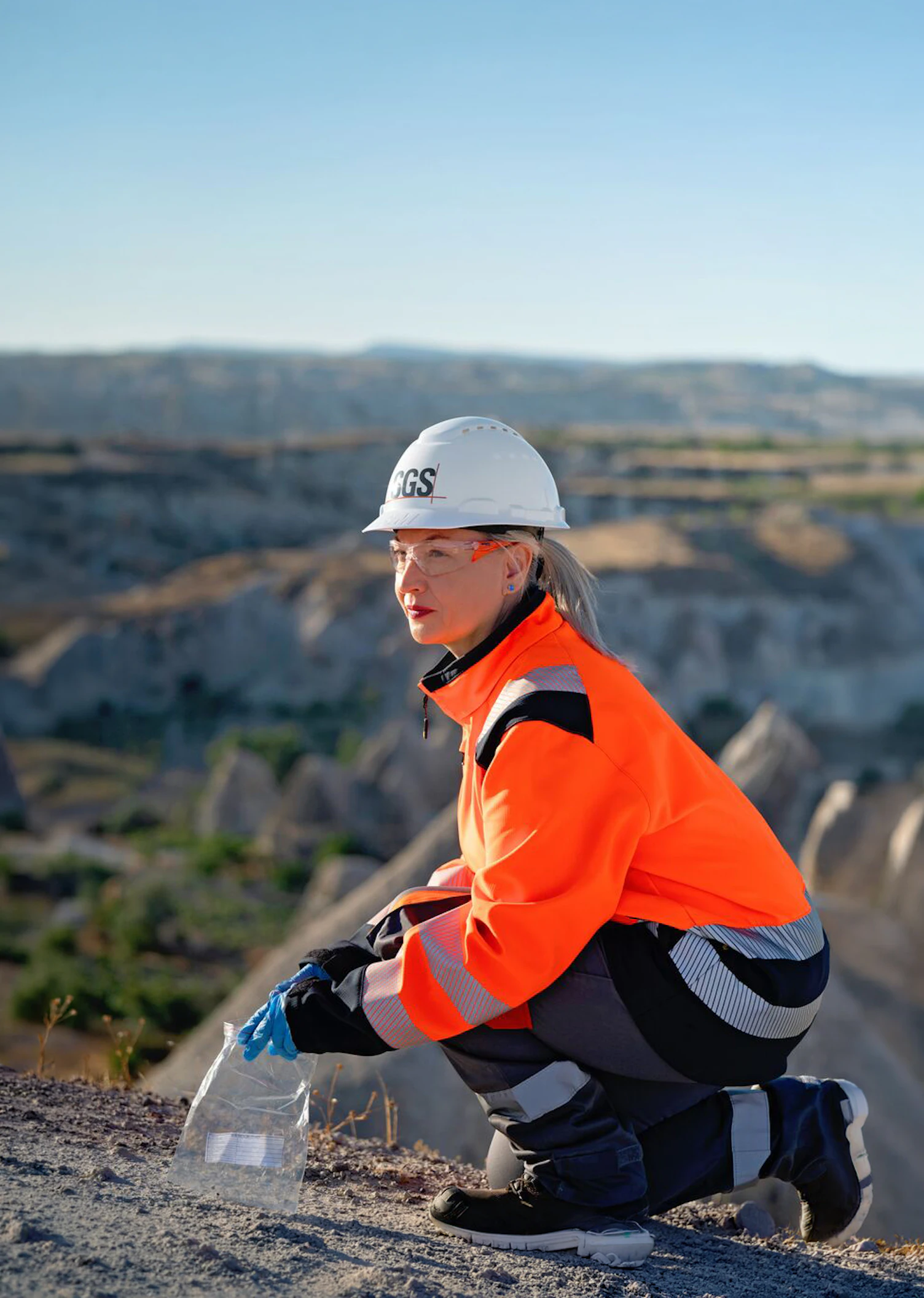 SGS Inspector Soil Sampling Anatolia, Turkey Altinay Bekar 5