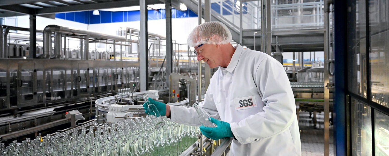 SGS Mineral Water Testing Taunusstein Germany