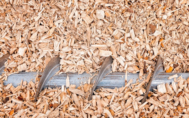 Wood Chip Heating Fuel in Biomass Boiler