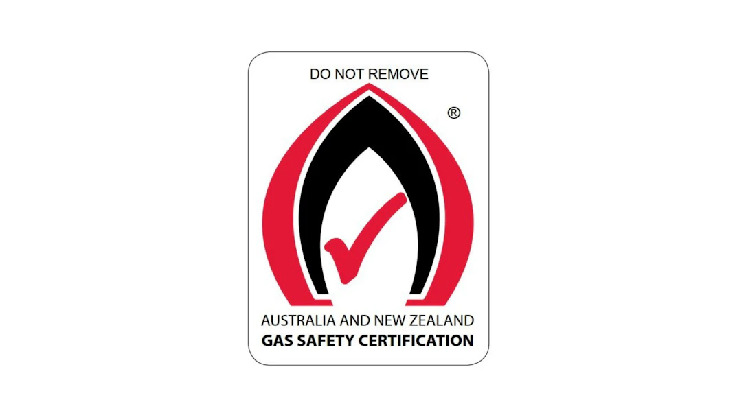 AU NZ Gas Safety Certification logo