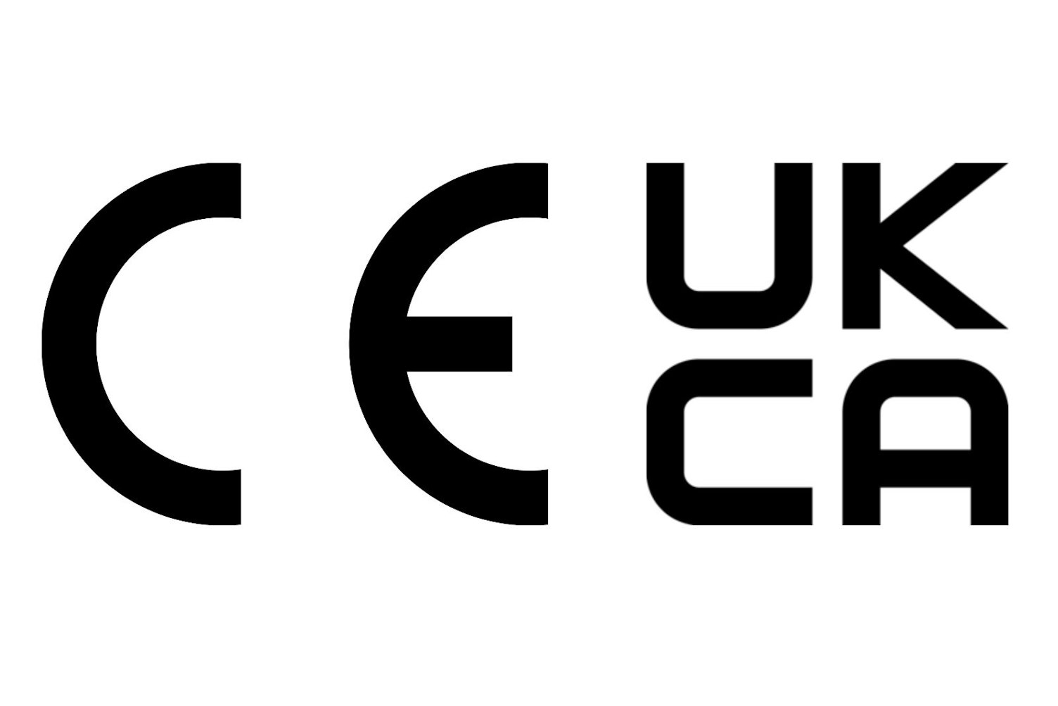 CE and UKCA Mark Logo