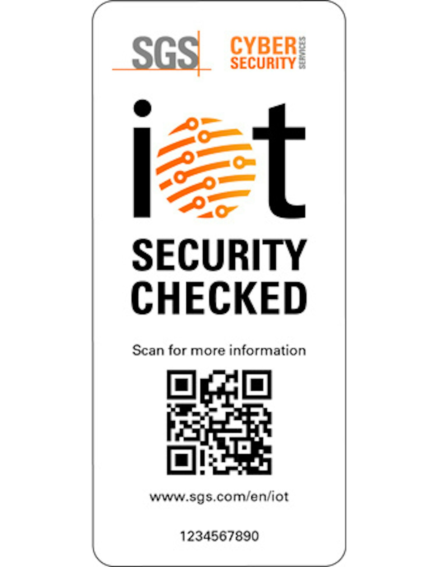 SGS IoT Security Checked