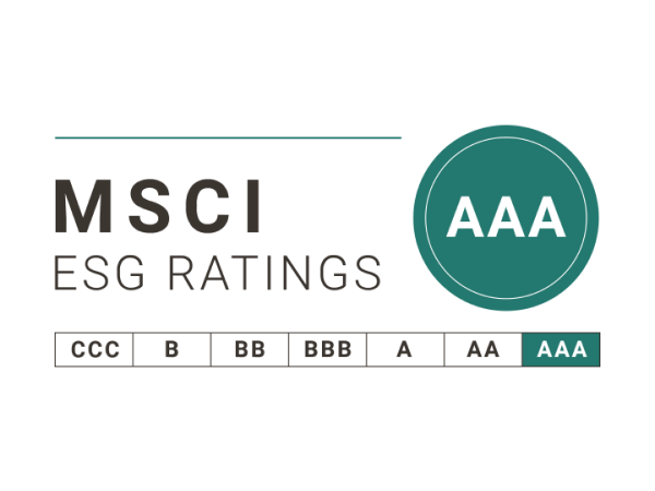 MSCI ESG AAA logo