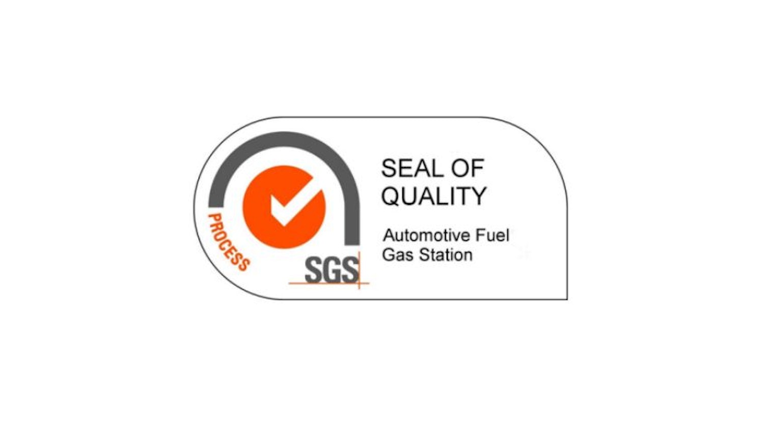 SGS Automotive Fuel Gas Station Seal of Quality
