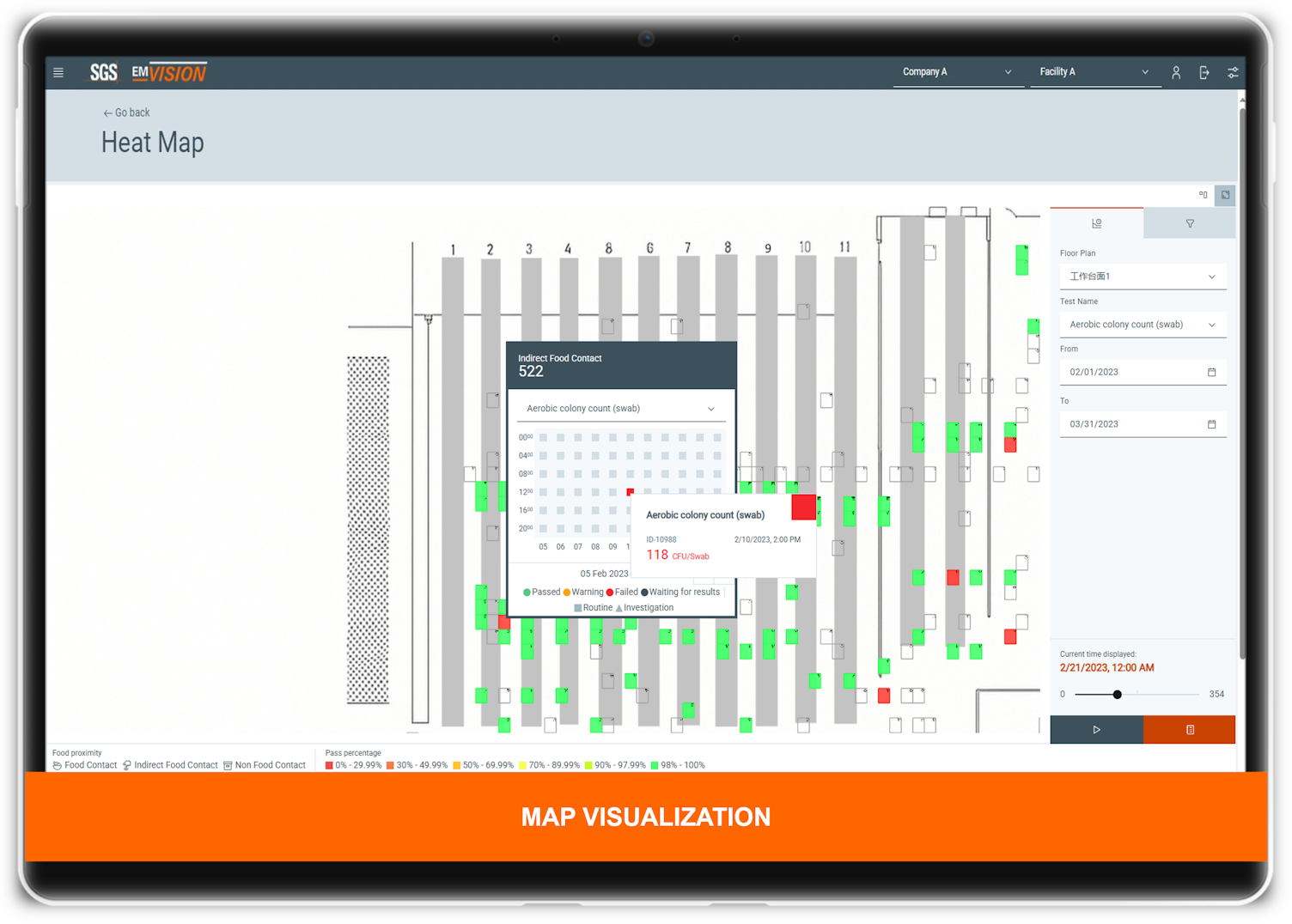 SGS EMVision Map Visualization