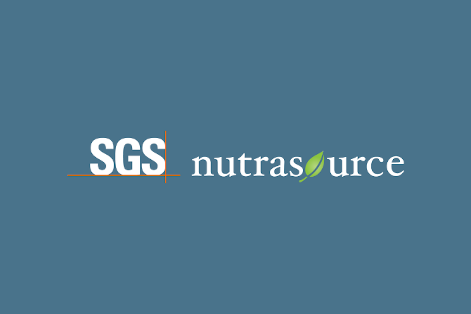 SGS Nutrasource Logo