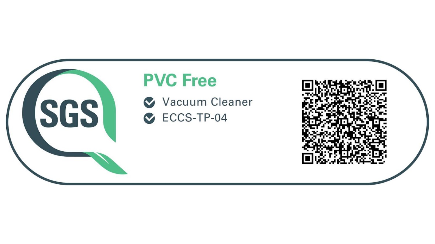 SGS PVC free Green Mark