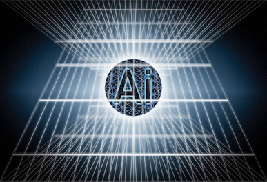 AI Abstract Background