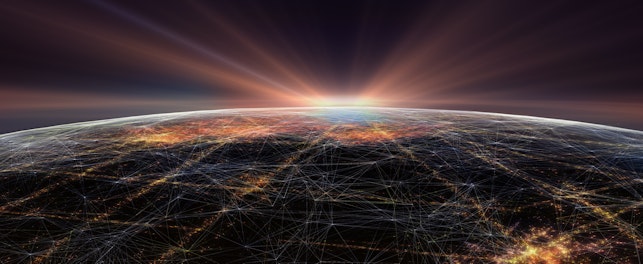 Везне линије око Земљине кугле