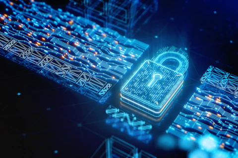 Digital Security Padlock