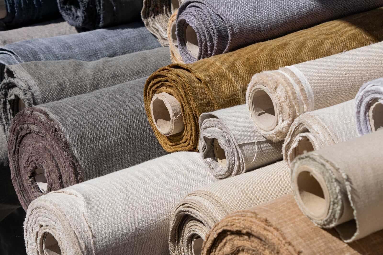 Flax Linen Fabric Rolls