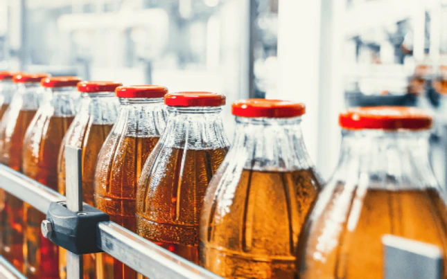 Microbios en una placa de vidrio de prueba