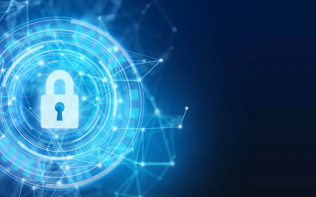 Security Padlock Cyber Security Concept