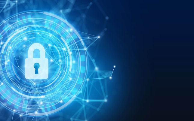 Security Padlock Cyber Security Concept