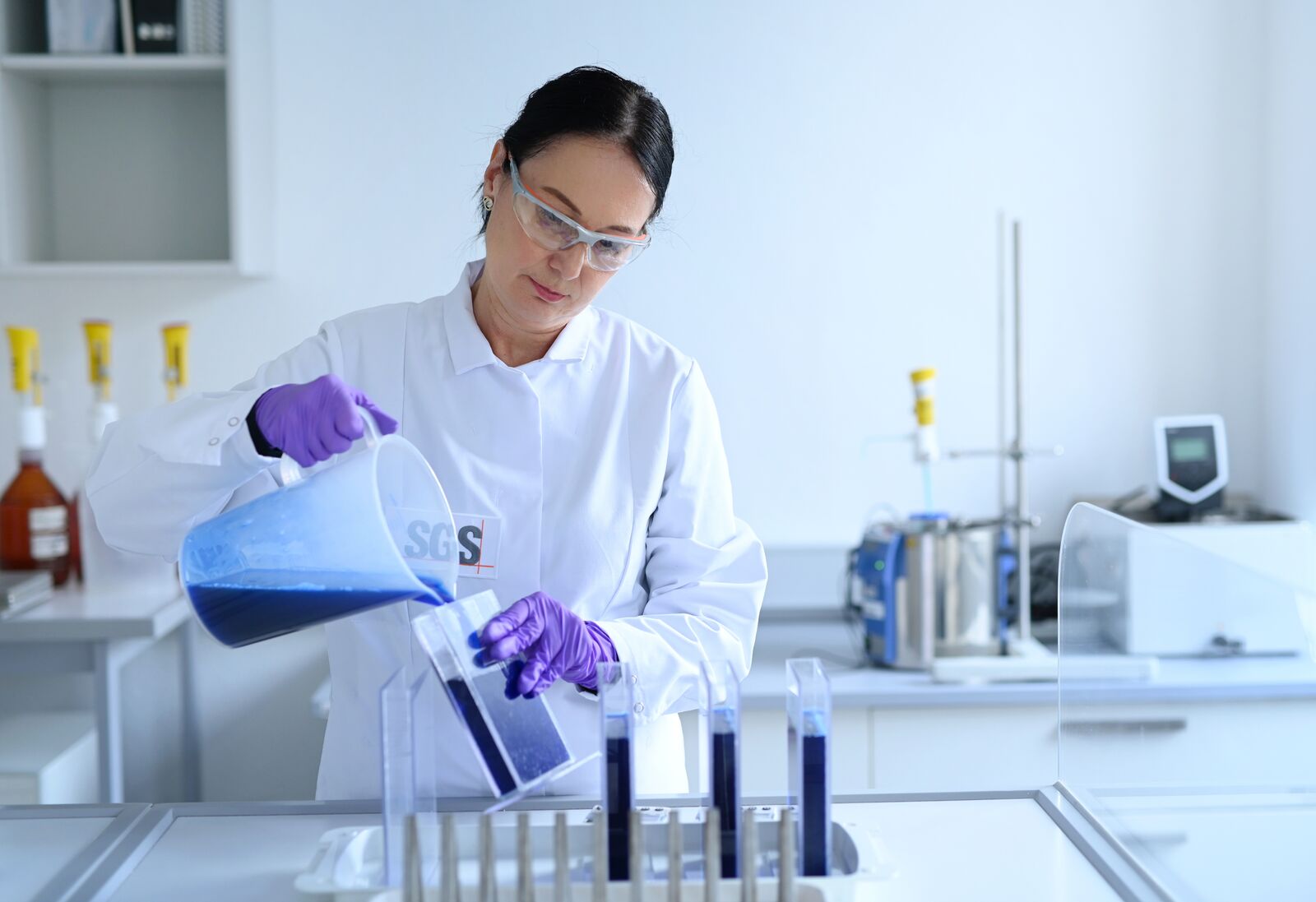 SGS Detergent Performance Test Taunusstein Germany