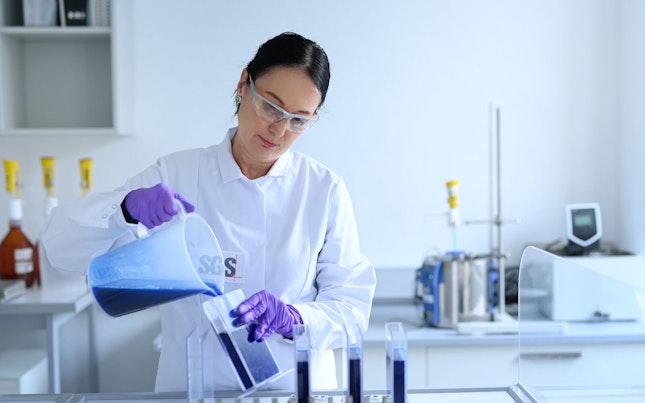 SGS Detergent Performance Test Taunusstein Germany