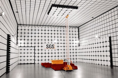 SGS EMC kammio