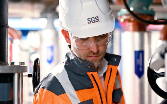 Inspección de SGS en Ginebra, Suiza