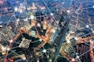 Shangai Skyline Network Technology Concept