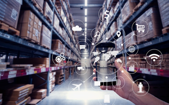 Supply Chain Concept