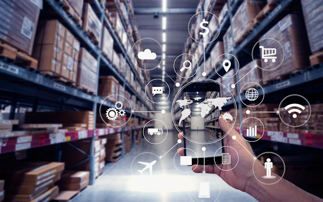 Supply Chain Concept