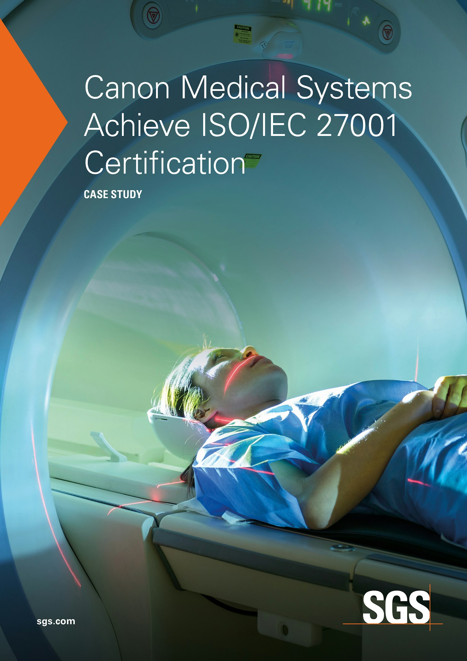 Canon Medical Systems ANZ case study cover page