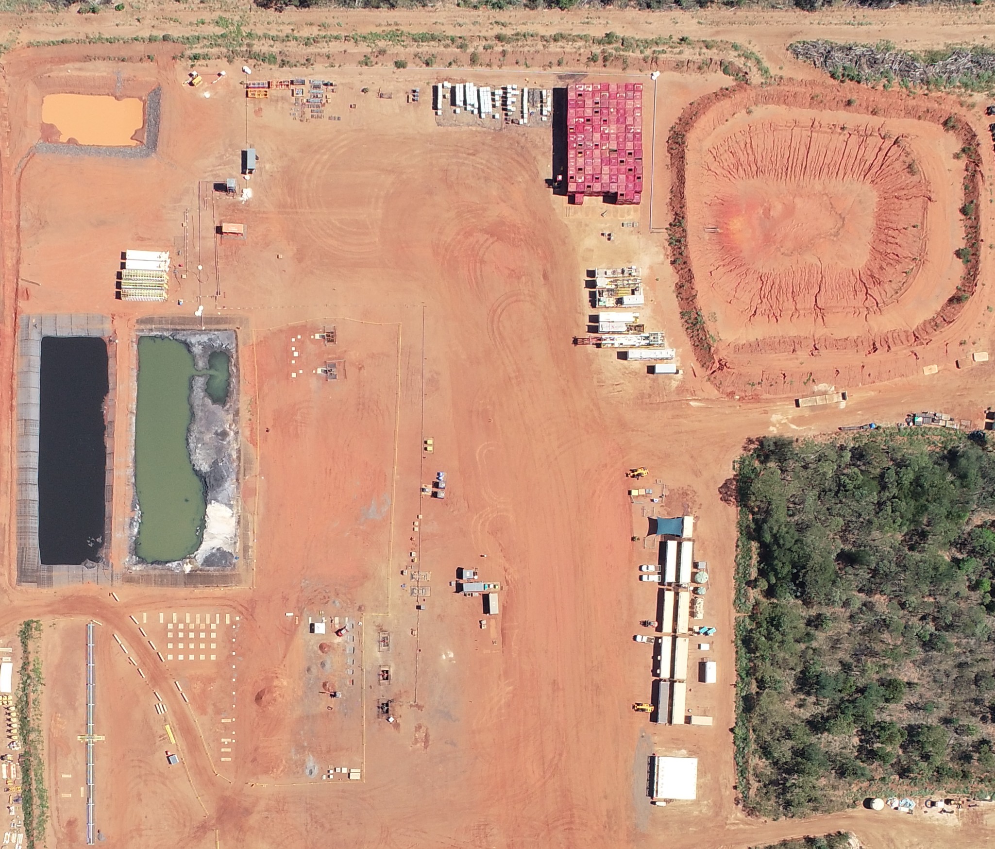 Image of Well Testing in Well Exploration Field