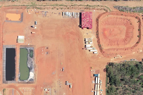 Image of Well Testing in Well Exploration Field