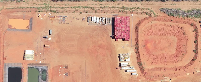 Image of Well Testing in Well Exploration Field