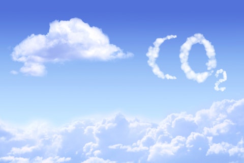 Symbol CO2 from Clouds
