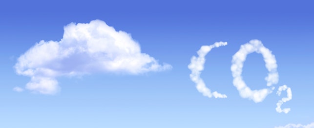 Symbol CO2 from Clouds