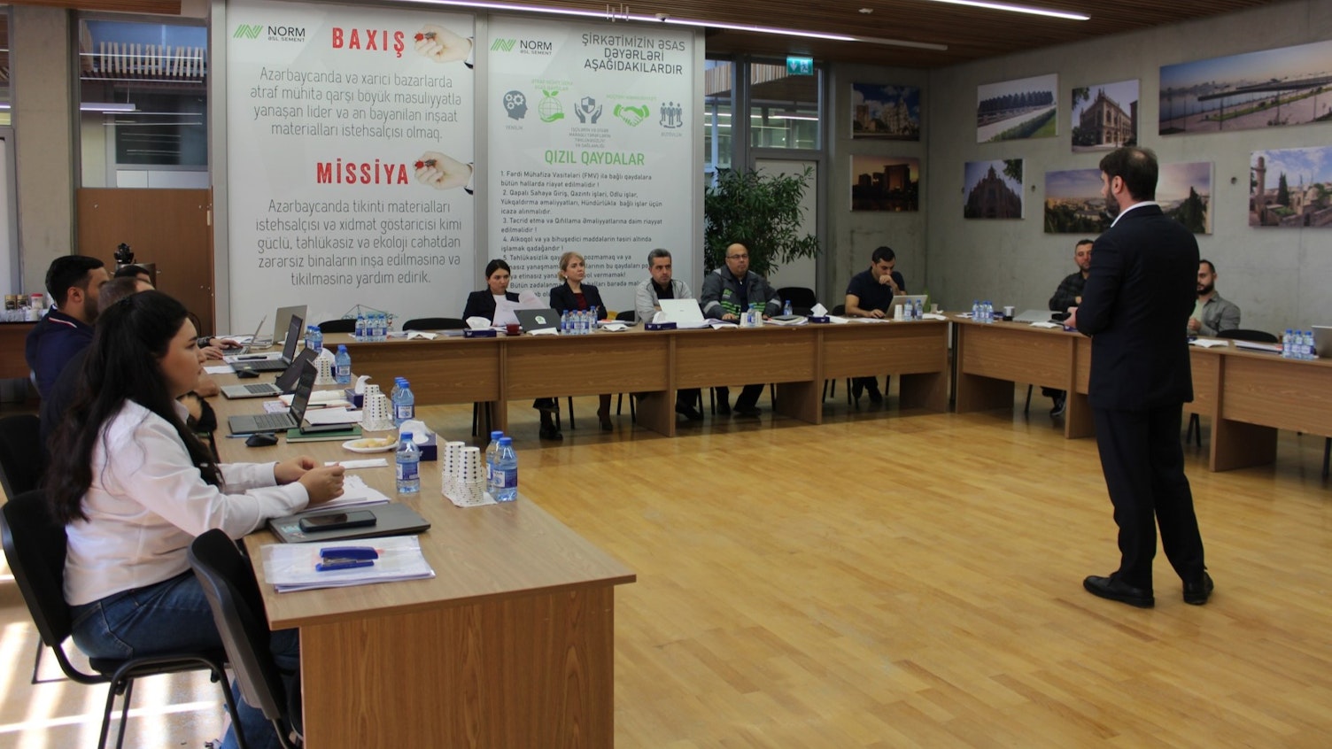 SGS Empowers NORM Cement Plant with ISO 22301 Business Continuity Training in Baku