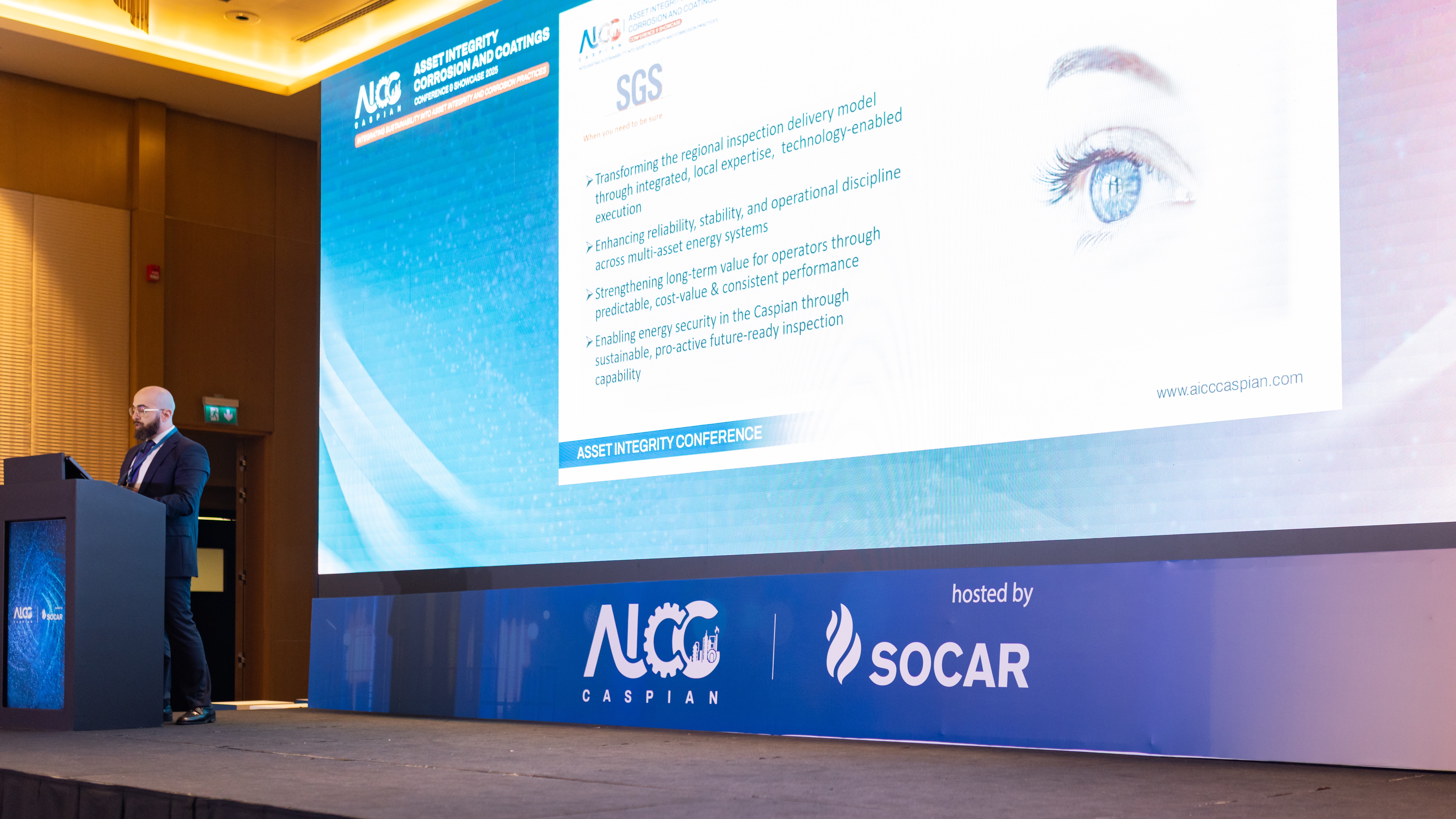 SGS Showcases Asset Integrity Expertise at AICC Caspian 2025 in Baku