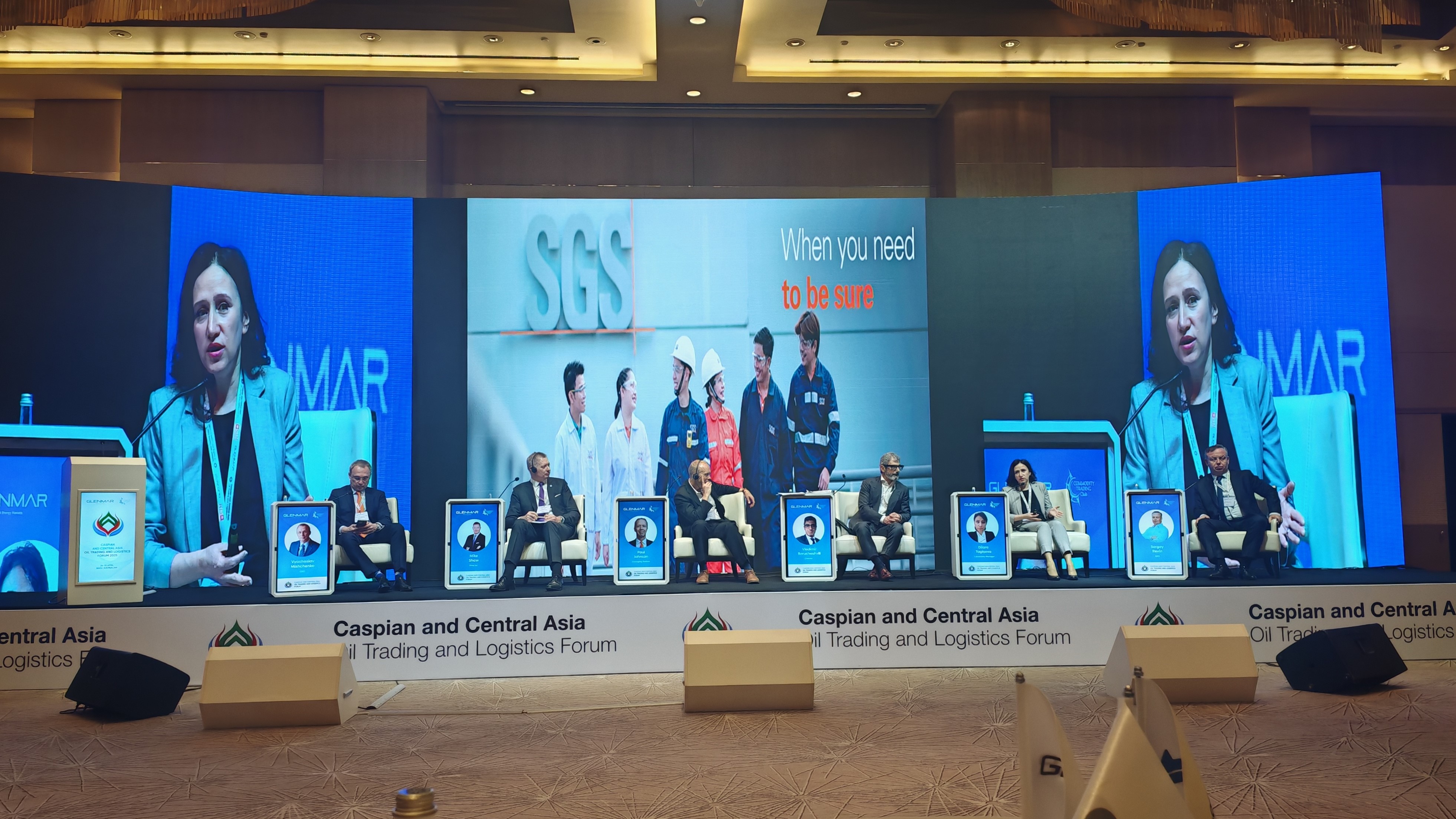 SGS Showcases Expertise at Caspian and Central Asia Oil Trading and Logistics Forum 2025 in Baku
