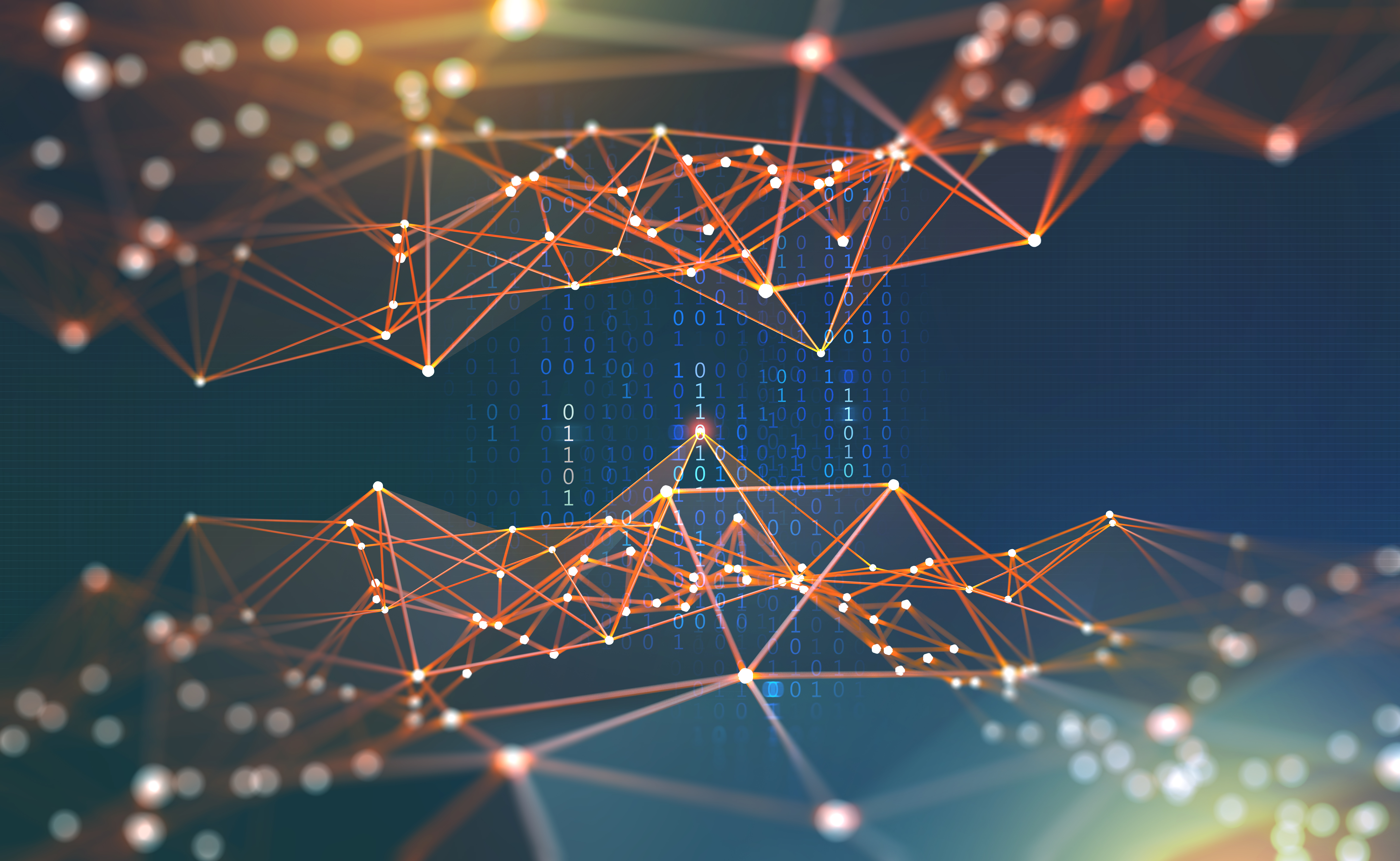 cyber digital background concept